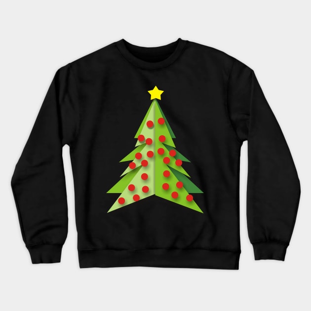 The Christmas tree Crewneck Sweatshirt by zmanja